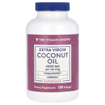 The Vitamin Shoppe, Кокосовое масло холодного отжима, 4000 мг, 120 капсул (1000 мг в каждой капсуле)