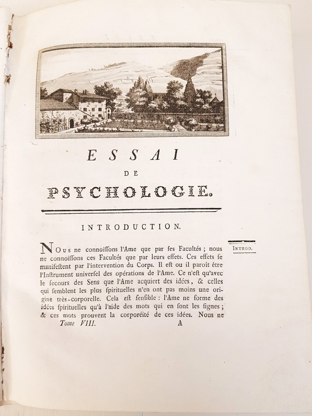 "Oeuvres d'histoire naturelle et de philosophie de Charles Bonnet." Charles Bonnet, Neuchatel, Chez S. Fauche, 1783 г.