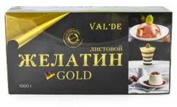 Желатин листовой 180+ bloom Халяль, VAL'DE
