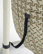 Подвесное кресло Cira разноцветное с подставкой