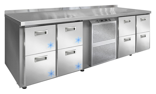 Стол холодильно-морозильный Finist КХС-700-2-2/2-2