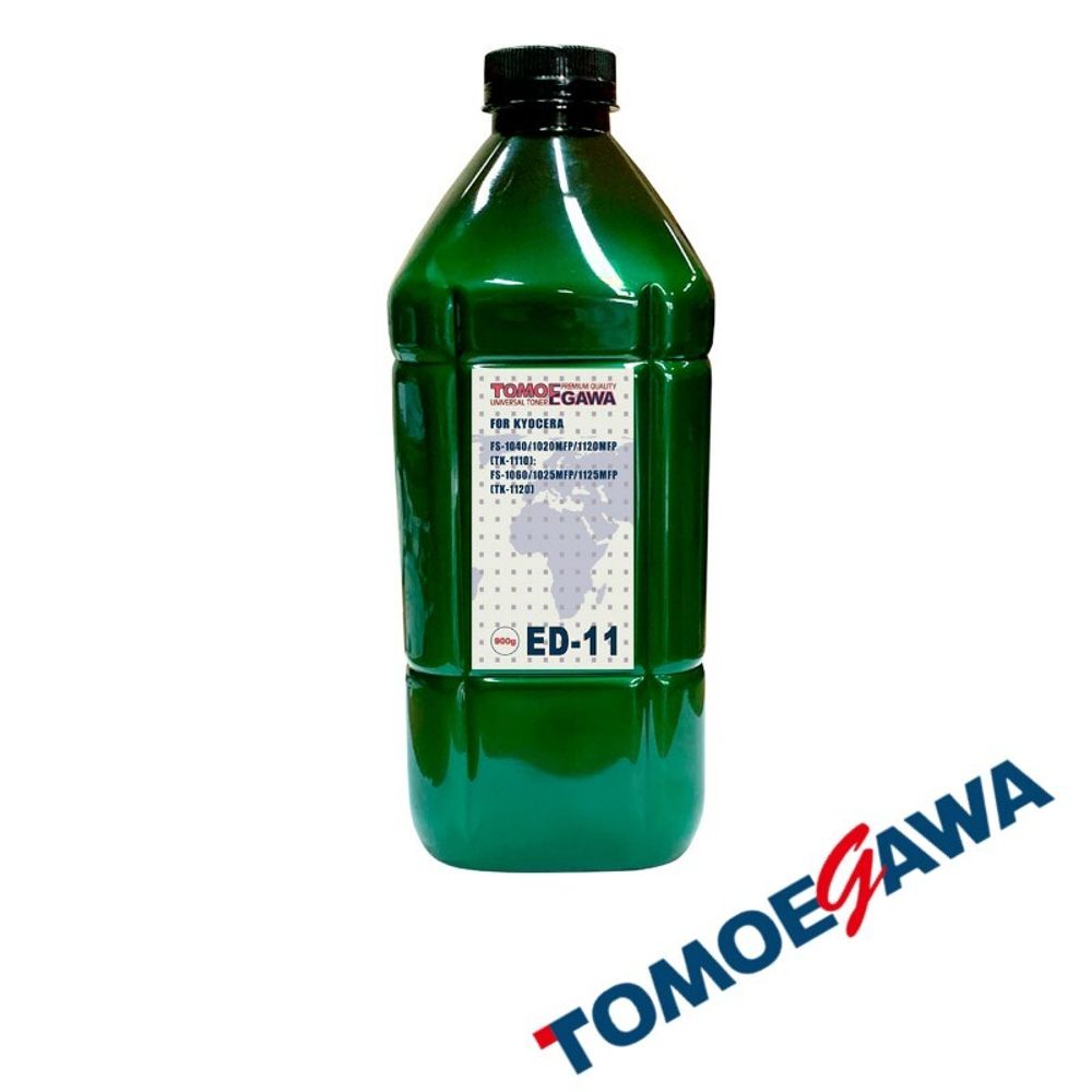 Тонер TOMOEGAWA тип ED-11 для KYOCERA Универсальный (900гр) Green Line