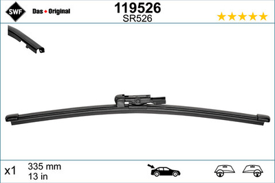 SWF - 119526-SWF - Wiper Blade - Povrat artikla narucenog iz Njemacke nije moguc.