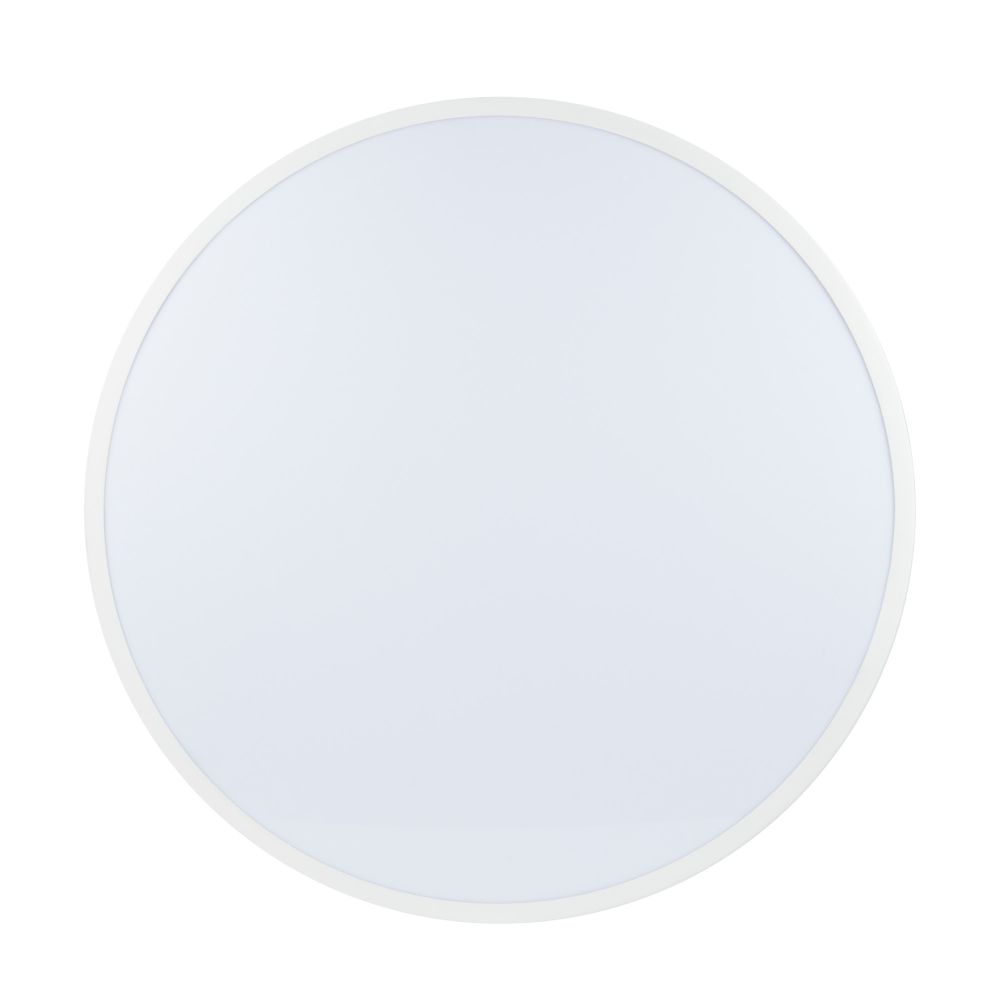 ULO-K40A 60W-4000К-R60 IP40 WHITE Светильник светодиодный накладной. Белый свет 4000K. Диаметр 600мм. Корпус белый. ТМ Uniel