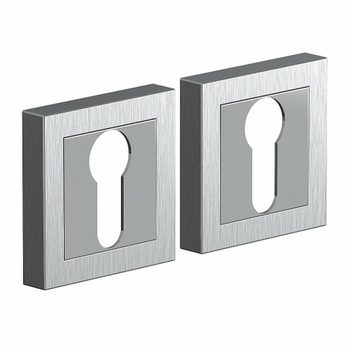 Накладки под цилиндр Bravo A/Z-2CL SC МатХром