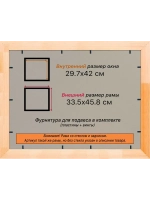 Рамка для постера и фотографий 29,7x42