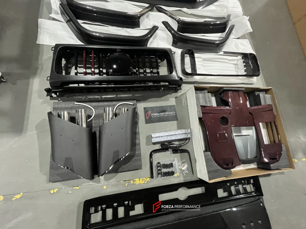 Карбоновый обвес для Mercedes-Benz G-Class G63 W463A/W464 2021+ Мерседес Гелик гелентваген