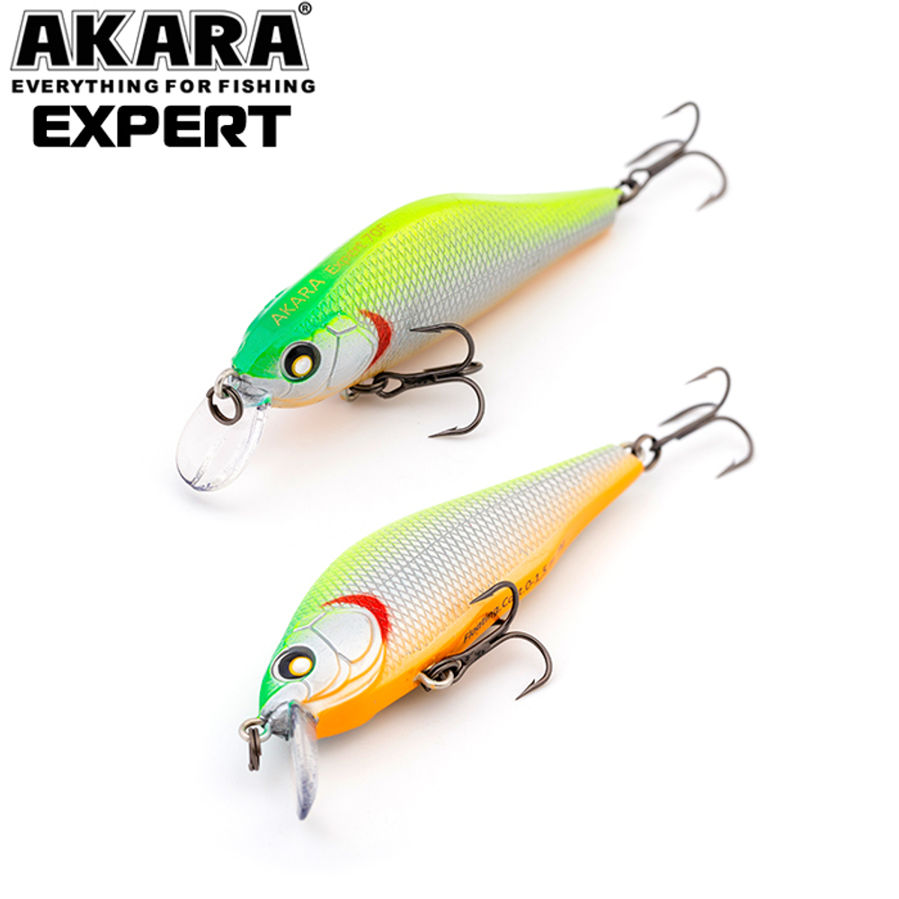 Воблер Akara Expert 70F 9 гр. (1/3 oz 2,8 in) A122
