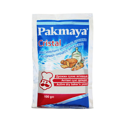 Дрожжи "Pakmaya Cristal", 100 г., коробка 40 шт