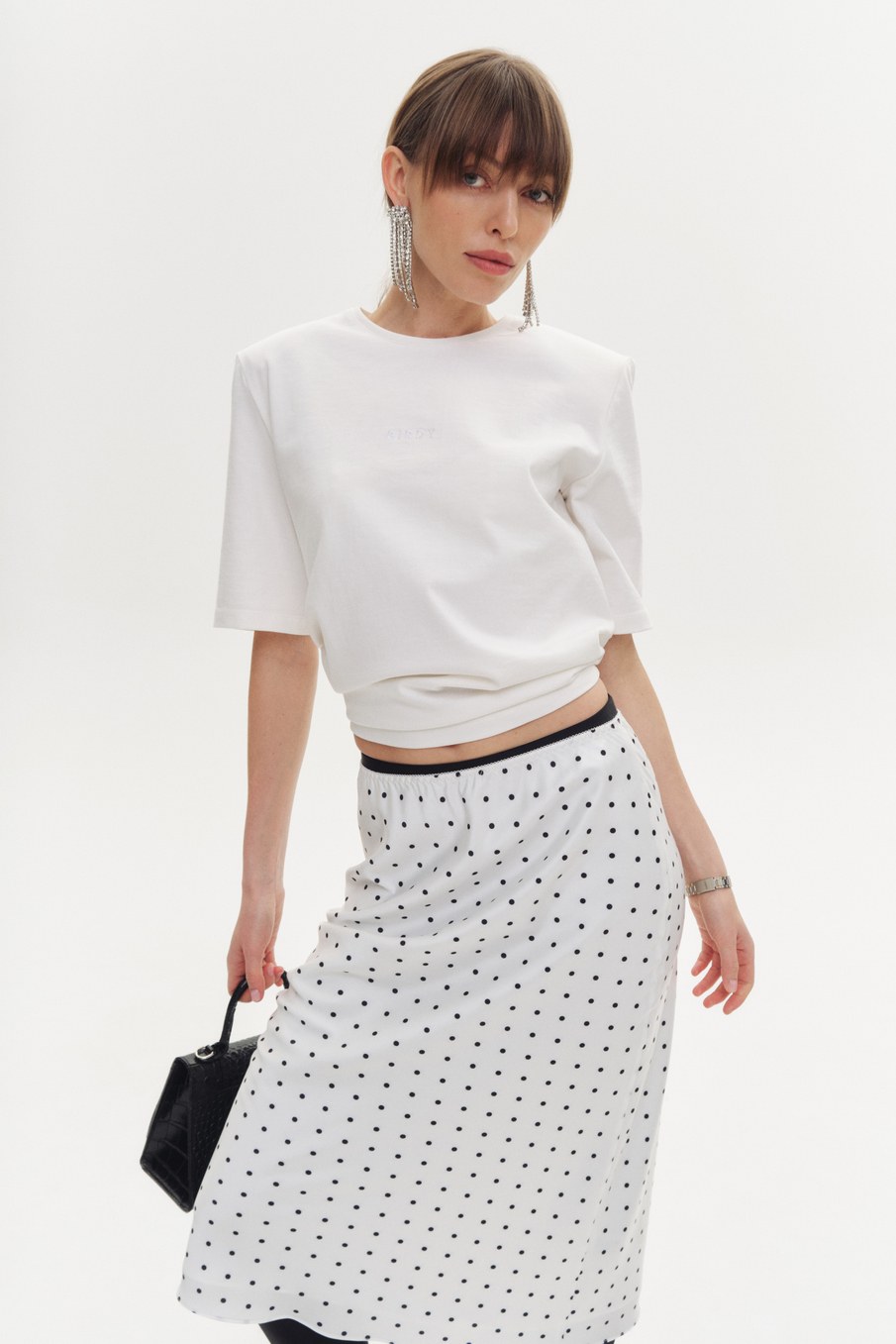 Юбка GOROSHEK | Молочный