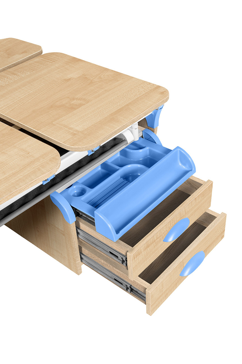 Навесная тумба Дэми с 2 ящиками и органайзером для канцелярии (ТСН.05)