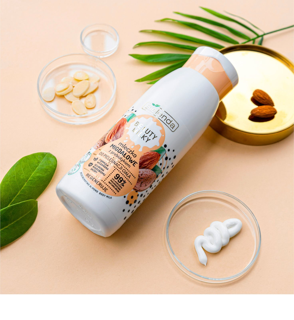 Bielenda Beauty Milky Almond - регенерирующее молоко /   400  ml  / GTIN 5902169043193