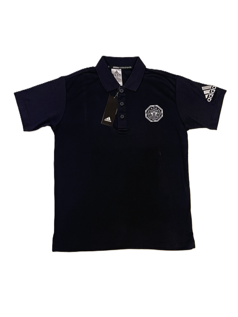 Футболка-поло Adidas Kukkiwon черная