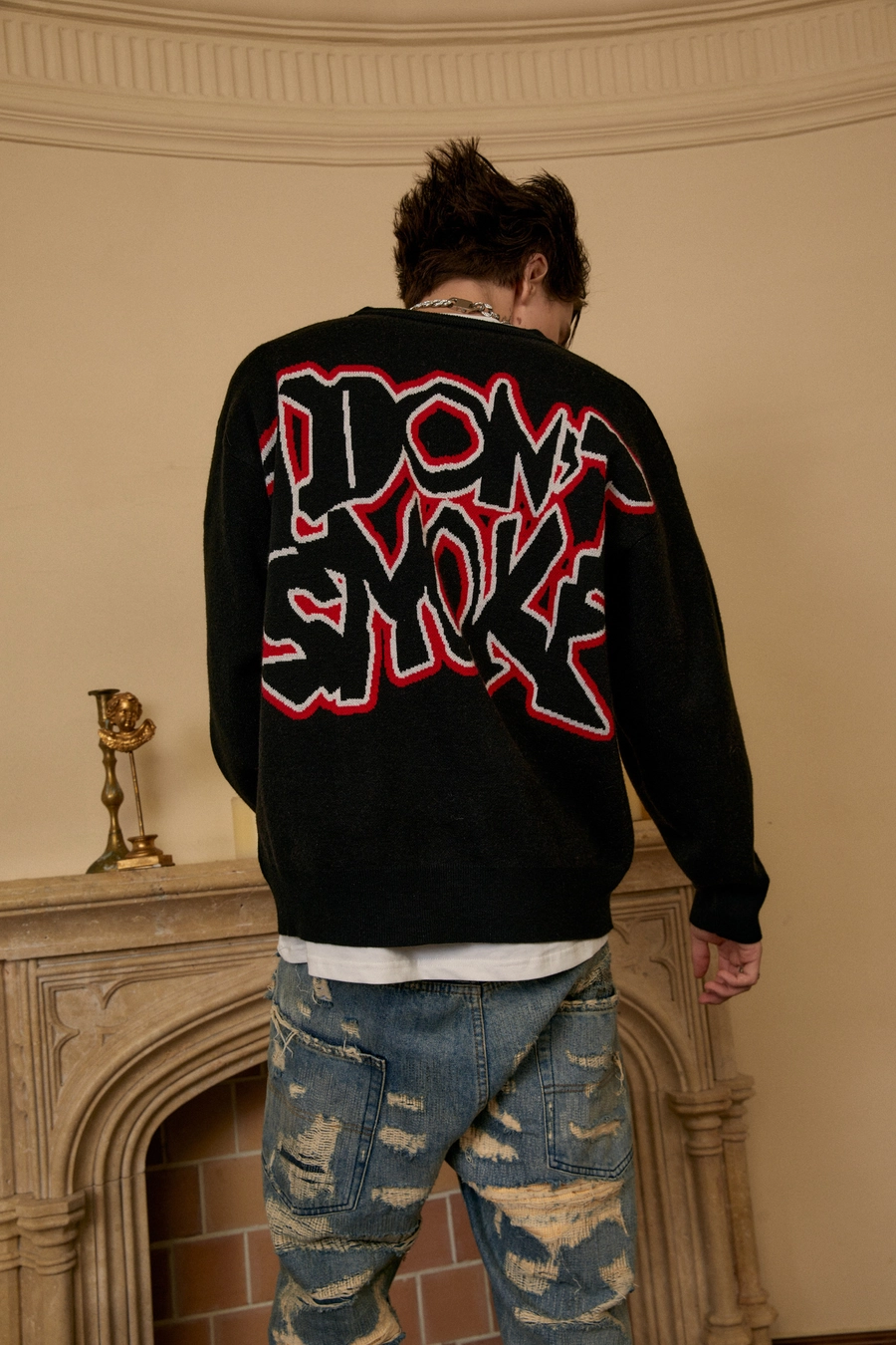 Свитер DONSMOKE "Monstrous" Jacquard Sweater