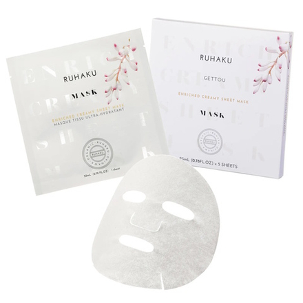 RUHAKU Enriched Creamy Sheet Mask 5 шт