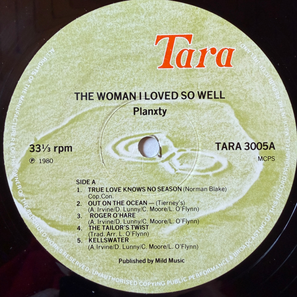 Planxty ‎– The Woman I Loved So Well (Ирландия 1980г.)Т