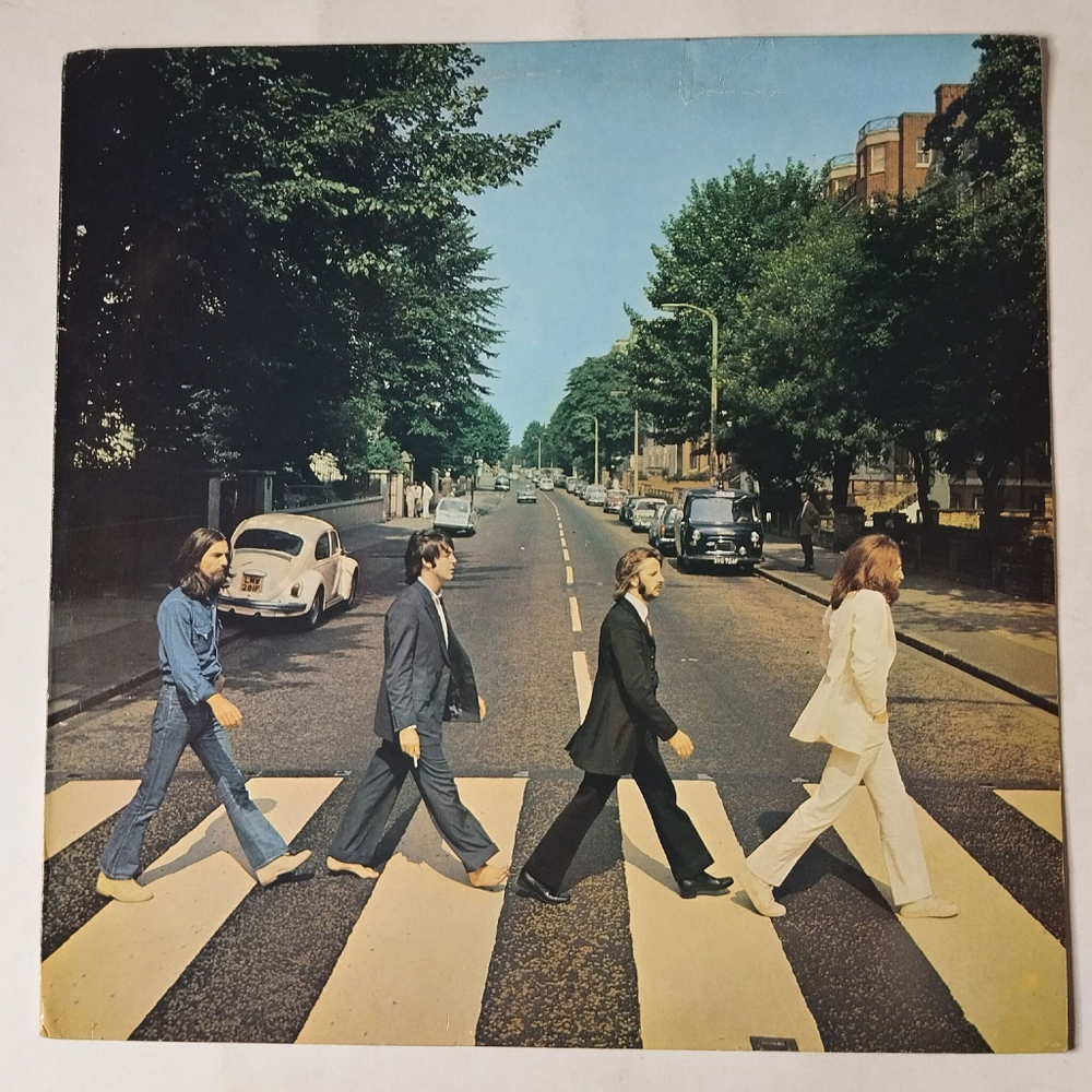 Винтажная виниловая пластинка LP The Beatles Abbey Road (Holland 1973)