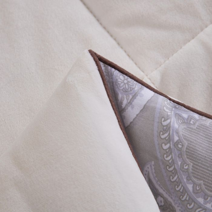 Комплект постельного белья на резинке с одеялом Велюрия Люкс «Восточный шарм»