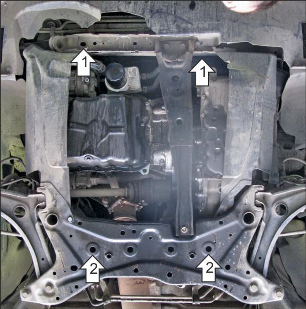 Защита двигателя и кпп для Dodge Caliber Motodor.72901