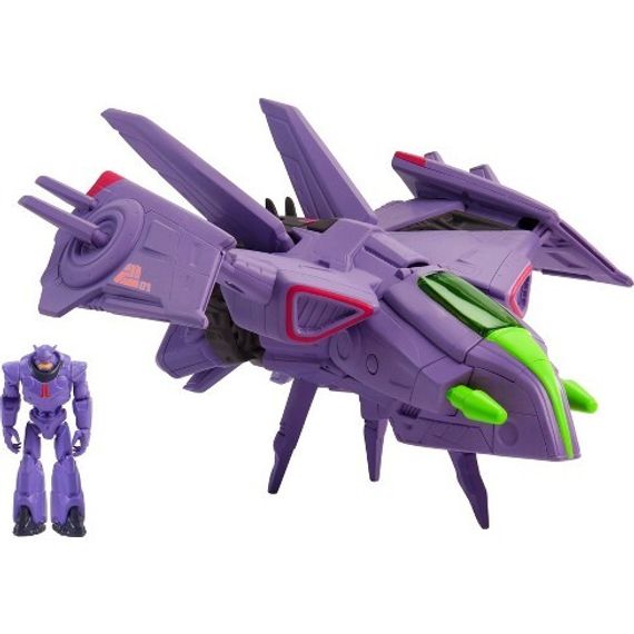 Disney Pixar Lightyear Hyperspeed Series Zurg Fighter Ship &amp; Zurg Figure