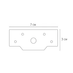 Заглушка для профиля Arte Lamp OPTIMA-ACCESSORIES
