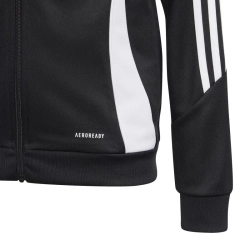 Детская теннисная толстовка Adidas Kids Tiro 24 Training - black/white
