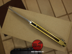 Нож Medford Knives Marauder-H Tanto - желтая рукоять, клинок