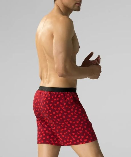 Трусы (2 шт) мужские семейные Atlantic 2GMB-008, темно-синий + красный