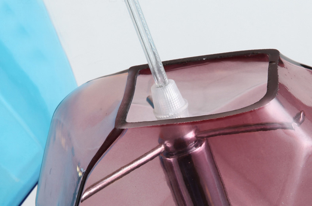 Pendant design lamp Ice Cube by Lasvit (Beige)