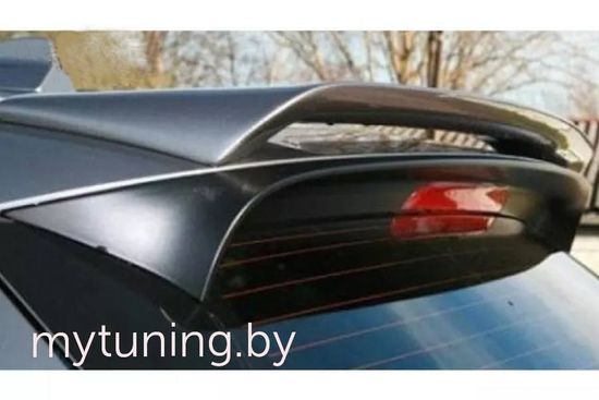 Спойлер V.1 глянцево - черный для  BMW X5 E70 2006-2013