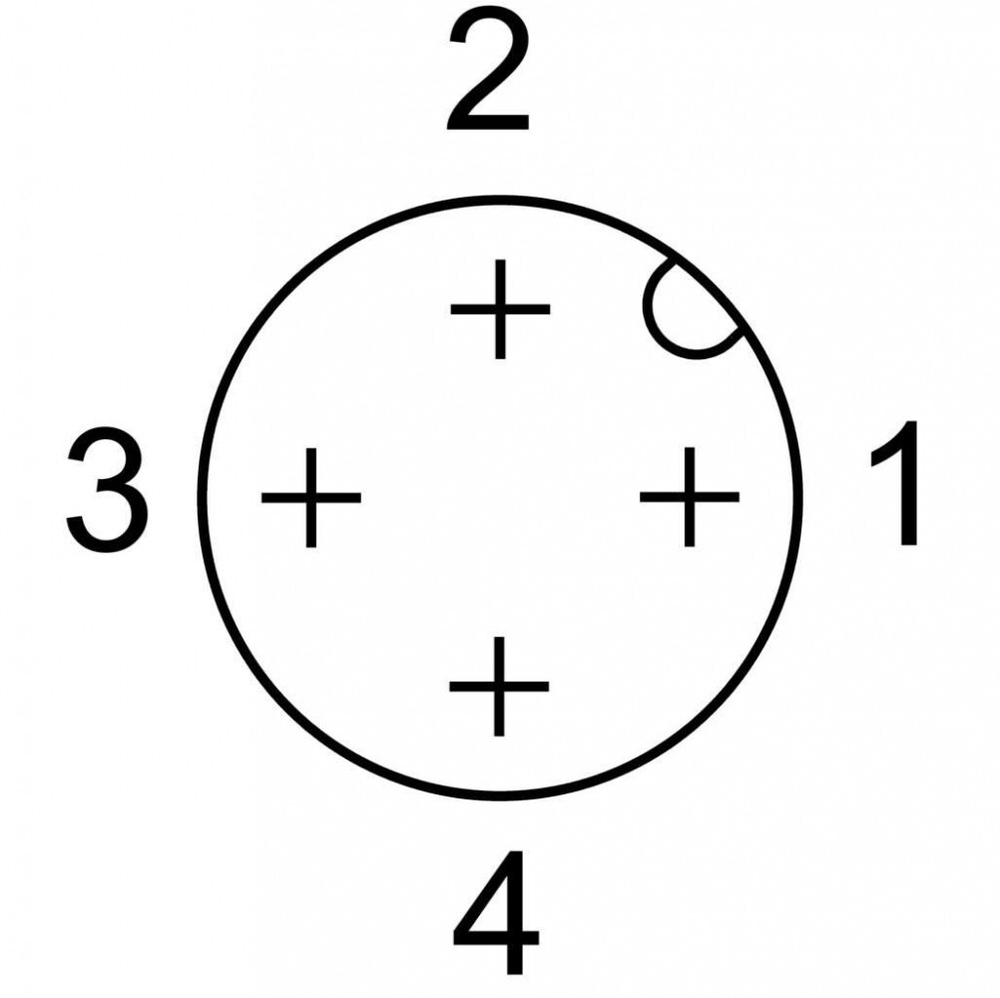 NEDY-L2R1-V1-M8G3-U-M12G4-5R Коллектор
