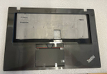 Верхняя панель клавиатуры (топкейс) для ноутбука Lenovo ThinkPad T450 черная, с тачпадом (00HN550), оригинал