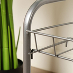 Полка для обуви, мет-л, 2 секц, 66х28х44 см, сер, Nika, ЭТ3/С