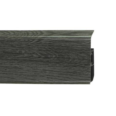 Пластиковый плинтус Royce 80 мм (2200x80x20) 313 Дуб Элинга