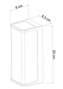 Уличный настенный светильник Arte Lamp