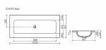 Раковина Ceramica Nova Grace CN7013wx белый