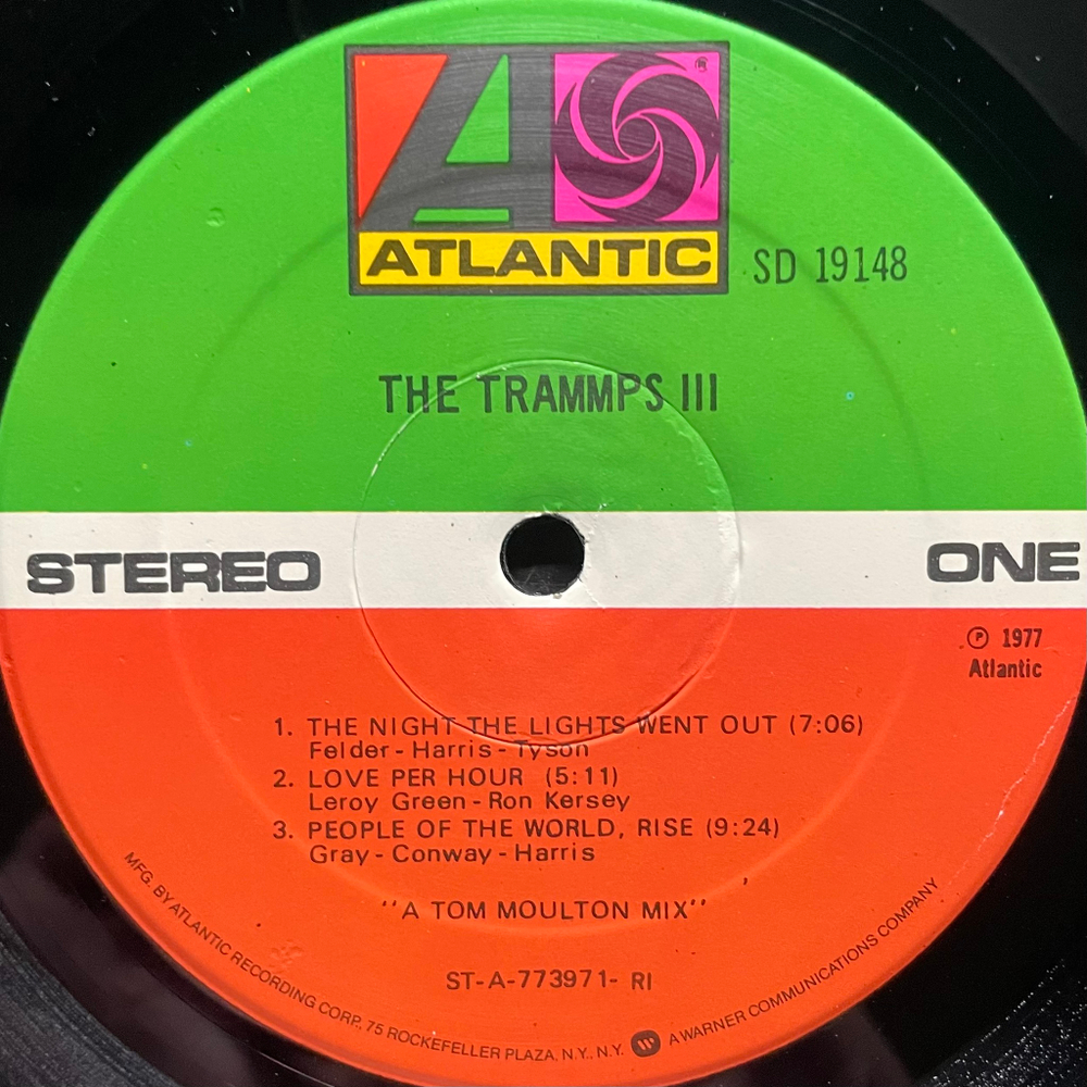 The Trammps ‎– The Trammps III (США 1977г.)