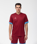Футболка игровая DIVISION PerFormDRY Union Jersey, гранатовый/голубой/белый