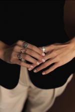 Кольцо-перевертыш Зеркало гармония