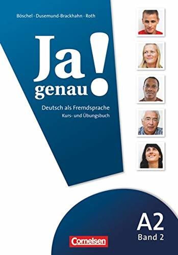 Ja genau!  A2.2 Kurs- und Uebungsb.+ CD