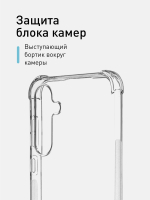 Чехол ROSCO для Samsung Galaxy A35 (арт.SS-A35-HARD-TPU-TRANSPARENT )
