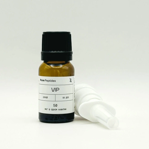 Pure Peptide VIP - 50 мкг в одном нажатии (спрей).