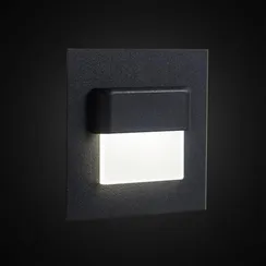 CLD006K5 Скалли Квадр. Черный 1W*3000K