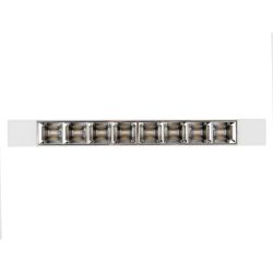 ULB-Q282 20W-4000K WHITE Светильник-прожектор светодиодный трековый. Линейный. 1600 Лм. Белый свет 4000К. Корпус белый. ТМ Volpe