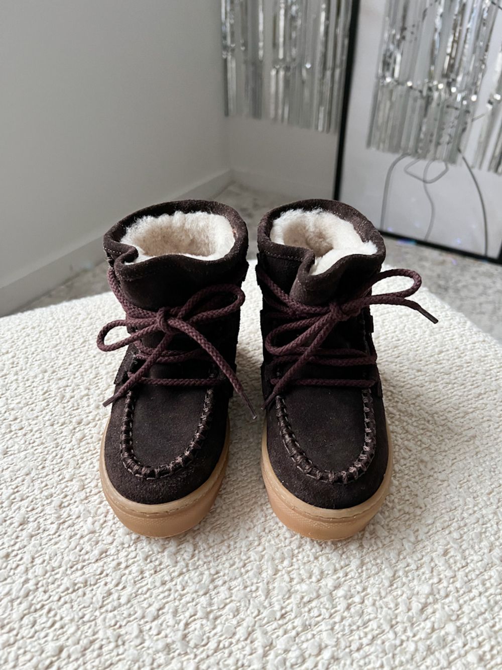 Новые замшевые ботинки Atlanta на меху, 27