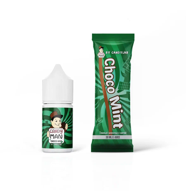 Candy Man Salt 27 мл - Choco Mint (0 мг)
