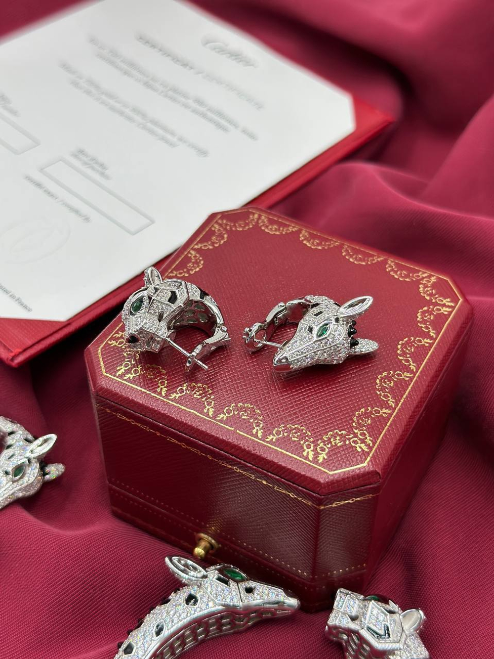 Серьги Cartier
