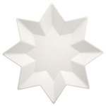 Тарелки большие "Белые звёзды" 8 шт. (ЭКО)