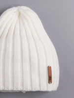 Шапка вязаная демисезонная тыковка