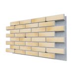 Негорючая термопанель ППС PRO BestPoint Retro Brick Salt 0,612 м², 1020x600 мм